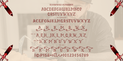 Elvishwild Font Poster 10