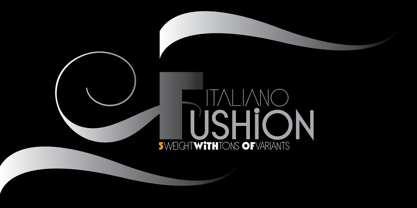 Italiano Fushion New Fuente Póster 6