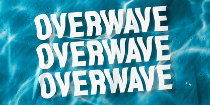 Overwave Font Poster 1