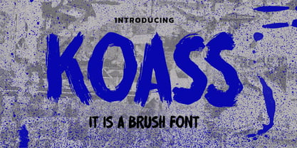 Koass Font Poster 1