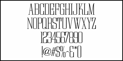 Formal Invite JNL Font Poster 3