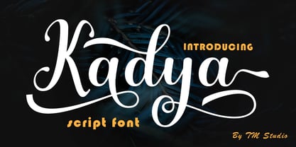 Kadya Font Poster 1