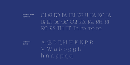 Gather Serif Font Poster 5