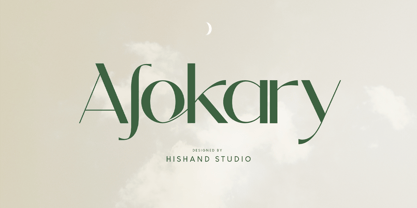 Alokary Font Poster 1