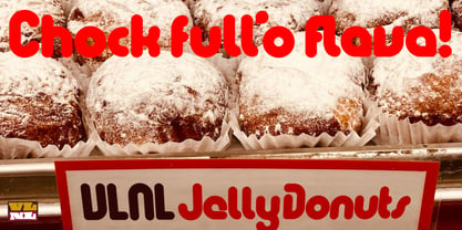 VLNL Jelly Donuts Fuente Póster 6