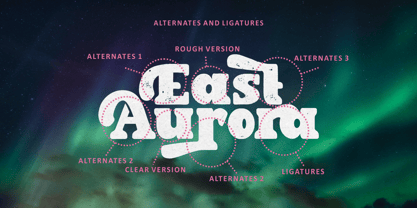 East Aurora Font Poster 12