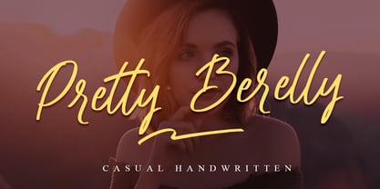 Pretty Berelly Font Poster 1