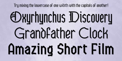 Anachrony Font Poster 5