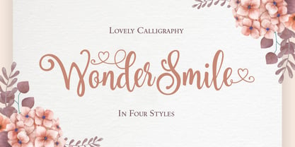 Wonder Smile Font Poster 1