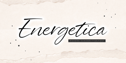 Energetica Font Poster 1