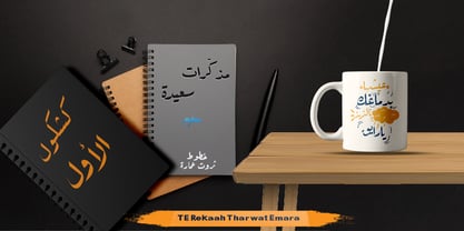 TE Rekaah Font Poster 6