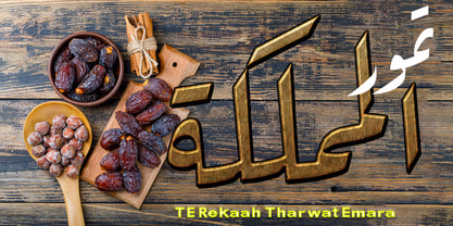 TE Rekaah Font Poster 5