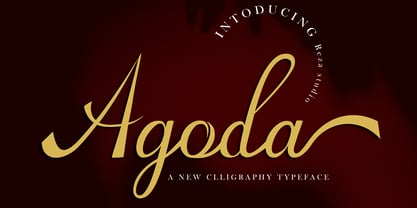 Agoda Font Poster 1