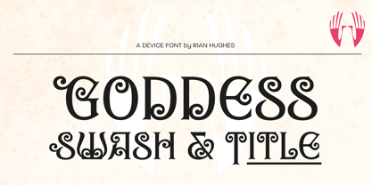 Goddess Font Poster 11