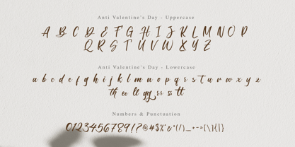 Anti Valentines Day Font Poster 9