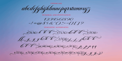 Everleigh Script Font Poster 9