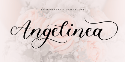 Angelinea Font Poster 1