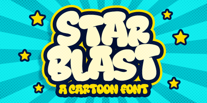 Star Blast Font, Webfont & Desktop