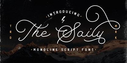 The Saily Font Poster 1