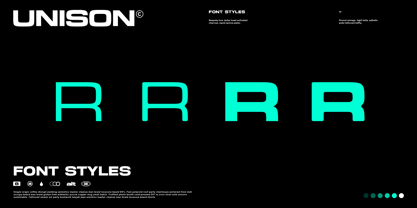 Unison Pro Font Poster 7