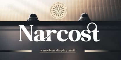 Narcost Font Poster 2