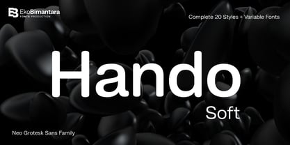 Hando Soft Font Poster 1