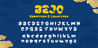 Bejo Font Poster 8