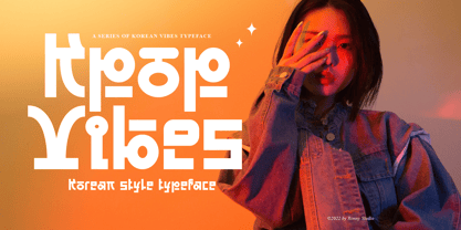 Kpop Vibes Font Poster 1