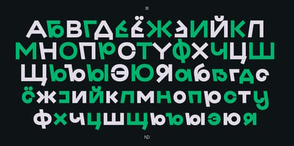 ND Gambit Font Poster 9