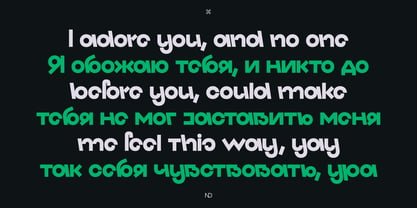 ND Gambit Font Poster 10