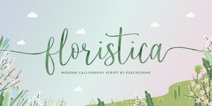 Floristica Font Poster 1