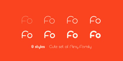 Ring Soft Font Poster 6