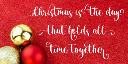Christmas Moments Font Poster 4
