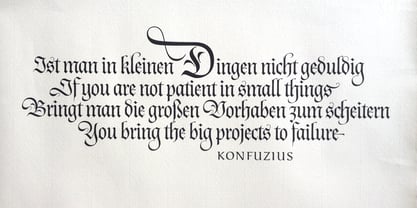 Kaiser Fraktur Font Poster 9