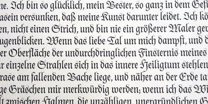 Kaiser Fraktur Font Poster 5