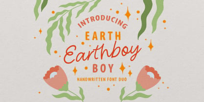 Earthboy Font Poster 1