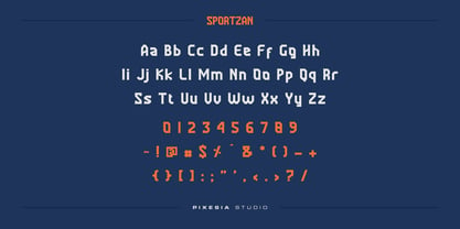 Sportzan Font Poster 7