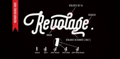 Revolage Font Poster 2