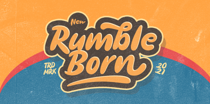 Rumble Born Fuente Póster 1