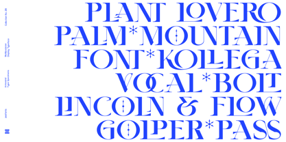 Amovand Font Poster 12