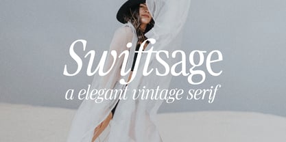 Swift Sage Font Poster 1