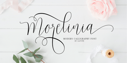 Morelinia Font Poster 1