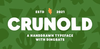 Crunold Font Poster 1