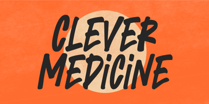 Clever Medicine Font Poster 1