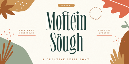 Moftein Sough Font Poster 1