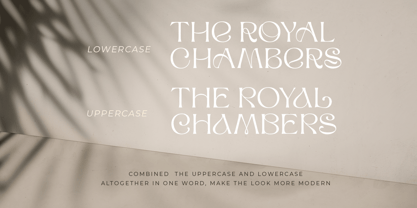 The Royal Chambers Font Poster 9