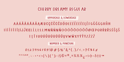 Cherry Dreamy Font Poster 12