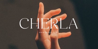 Cherla Font Poster 11