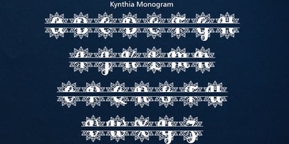 Kynthia Script Font Poster 6