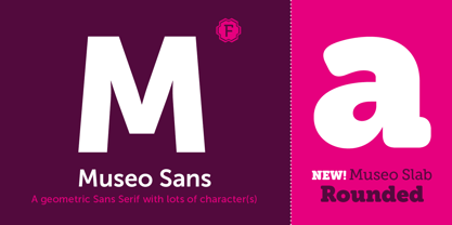 Museo Sans Font Poster 2